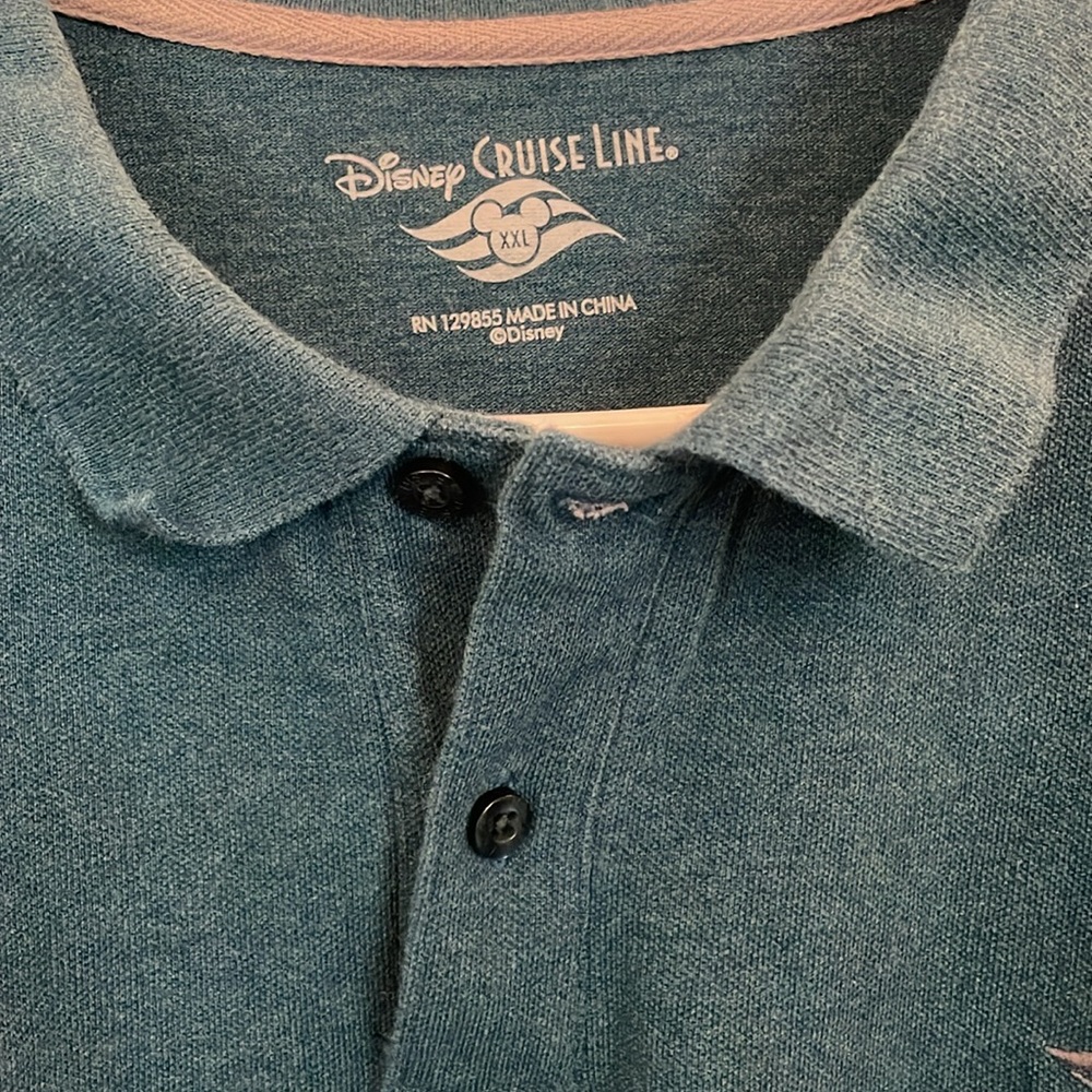Disney Cruise Line Polo dark green - Picture 2 of 7